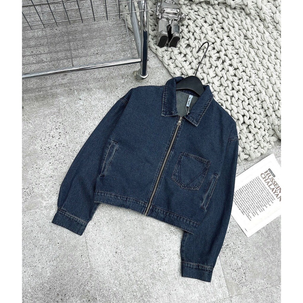 Áo khoác jeans trẻ trung