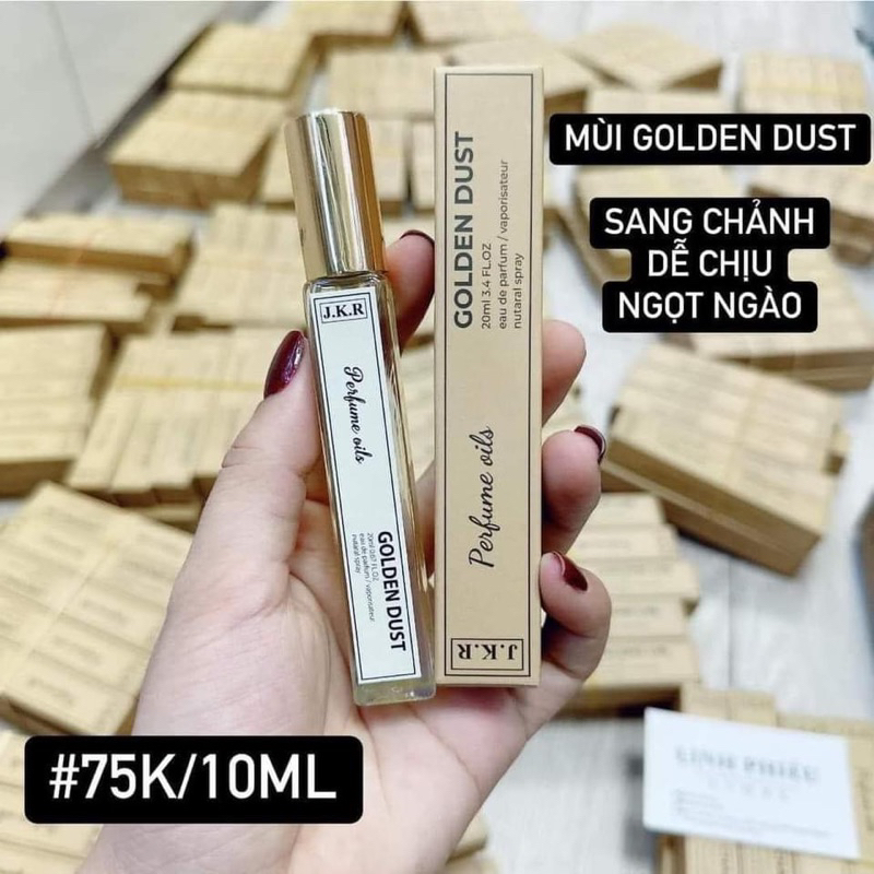 Nước hoa JKR cực Hot 2023 - Tinh dầu nước hoa JKR Perfume Oil 20ml với 4 mùi thịnh hành