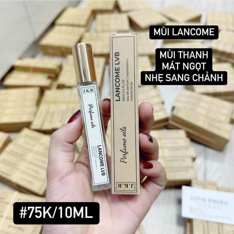 Nước hoa JKR cực Hot 2023 - Tinh dầu nước hoa JKR Perfume Oil 20ml với 4 mùi thịnh hành