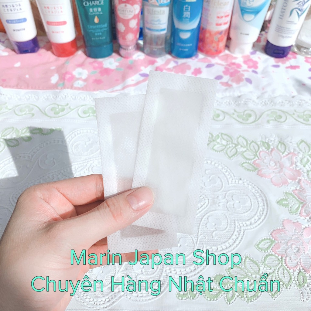 Miếng dán loại bỏ lông tay, chân, đùi , nách , vùng kín Wax Strip Nhật Bản 10 miếng