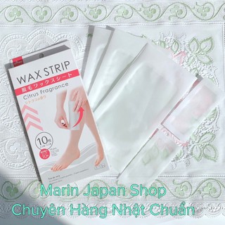 Miếng dán loại bỏ lông tay, chân, đùi , nách , vùng kín Wax Strip Nhật Bản