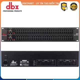  Lọc xì Equalizer DBX231 - Chỉnh âm tăng bass treble khử tạp âm 