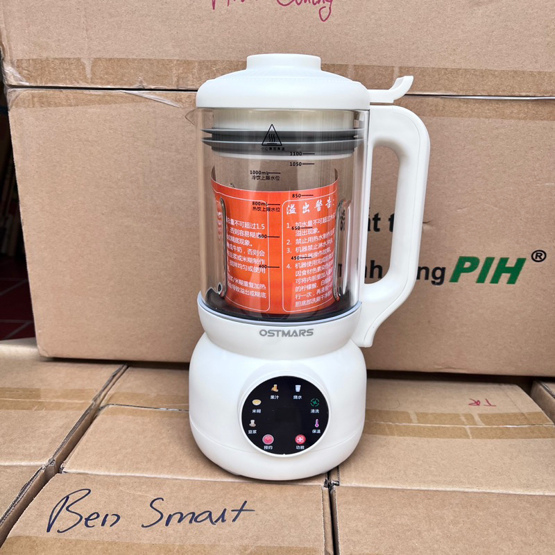 Máy làm sữa hạt OSTMARS  1200ml Bản Tiếng Việt