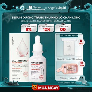 Serum Dưỡng Trắng Se Khít Lỗ Chân Lông Angel's Liquid Glutathione + 5% Niacinamide 7Day Whitening Ampoule 30ml
