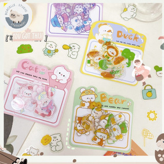 Set sticker PVC động vật