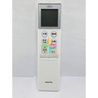 Điều khiển chữ nhật Nocria thay thế cho Điều hòa FUJITSU nội địa