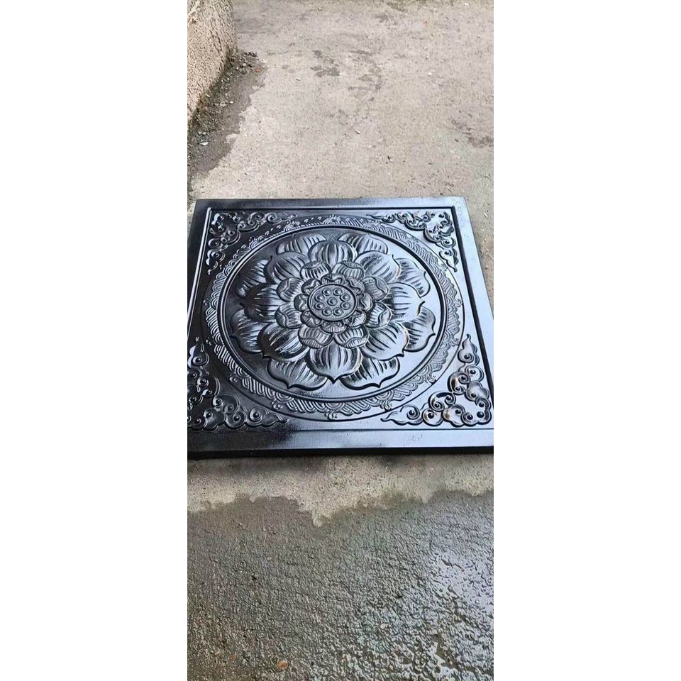 THANH LÝ NHANH Khuôn đúc gạch Hoa sen loại 1, khuôn dày chắc chắn