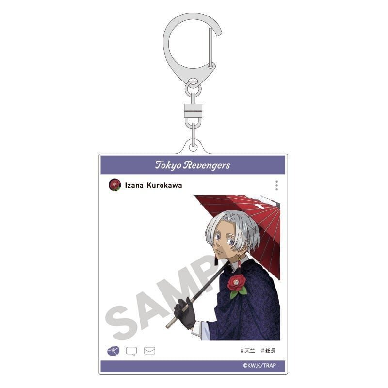 Móc khóa in hình TOKYO REVENGERS ver POST Kịch trường của Takemichi anime chibi mica trong acrylic dễ thương