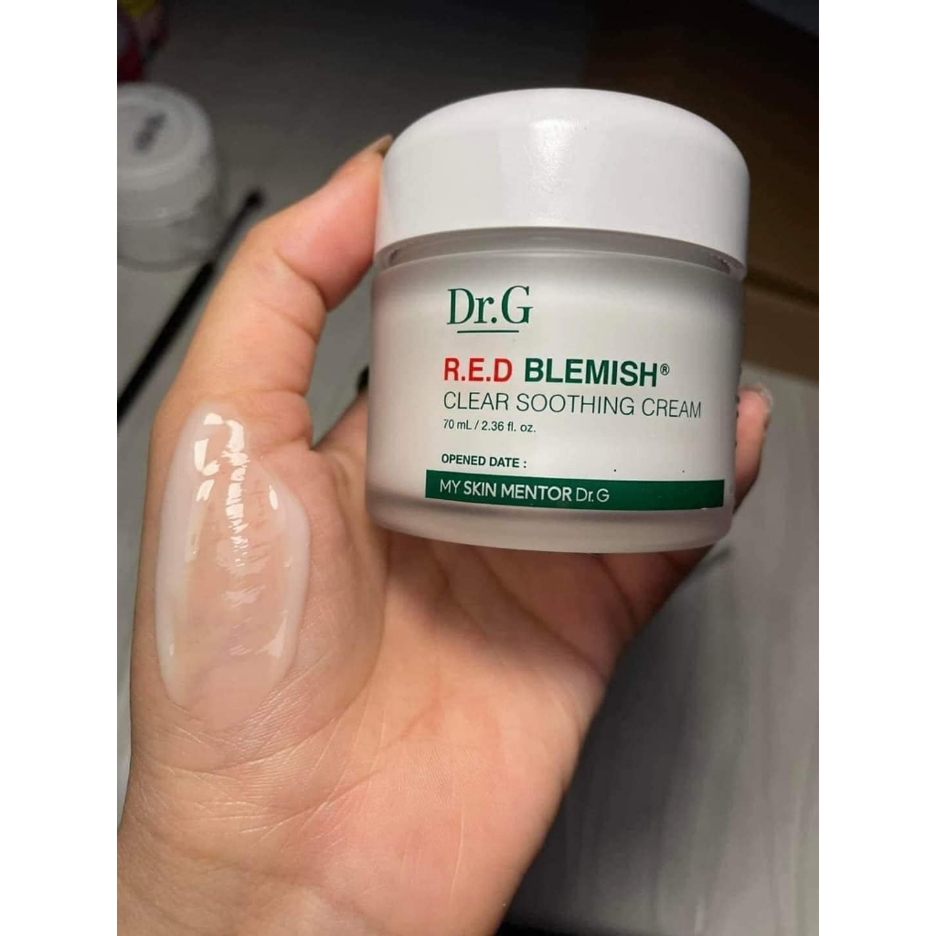 Kem dưỡng ẩm, phục hồi, làm dịu da Dr.G R.E.D Blemish Clear Soothing Cream