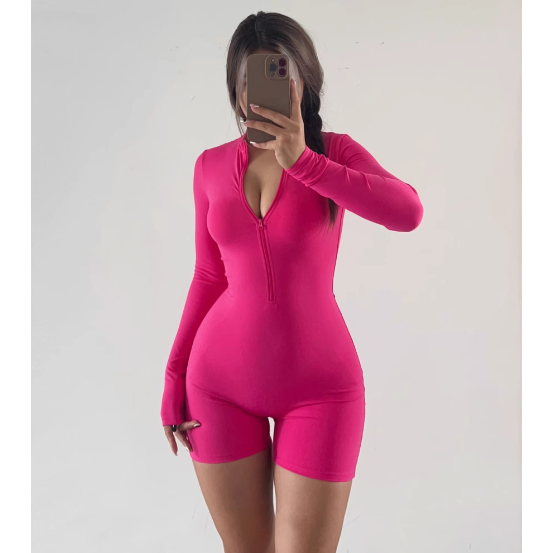 Bộ jump suit áo liền quần lulu thể thao nữ tập gym yoga j07