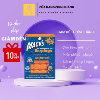 [CHÍNH HÃNG] Nút bịt tai đi bơi (Nút bịt tai chống nước) cho trẻ em thương hiệu Mack's
