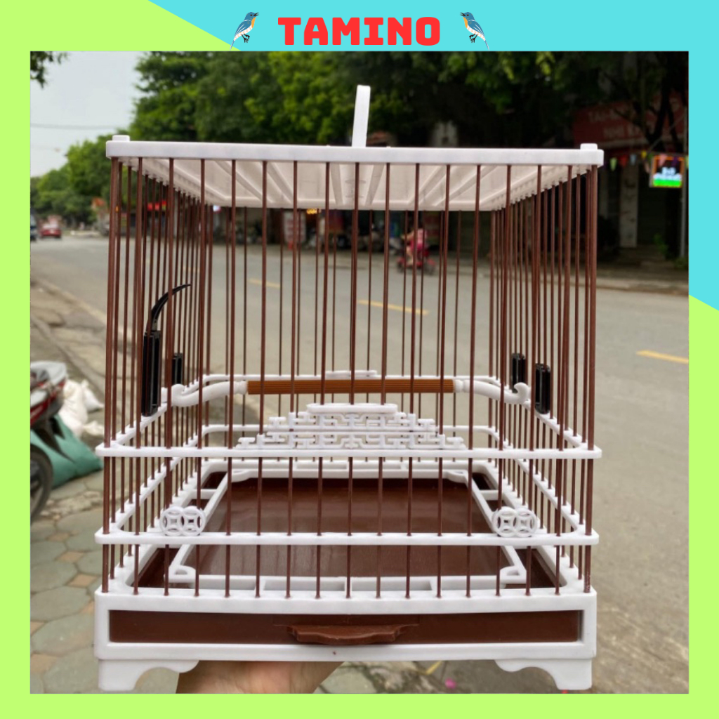 Lồng khuyên, lồng hút mật TAMINO - Lồng khuyên, lồng hút mật chất liệu nhựa tàu cao cấp kèm đủ phụ kiện