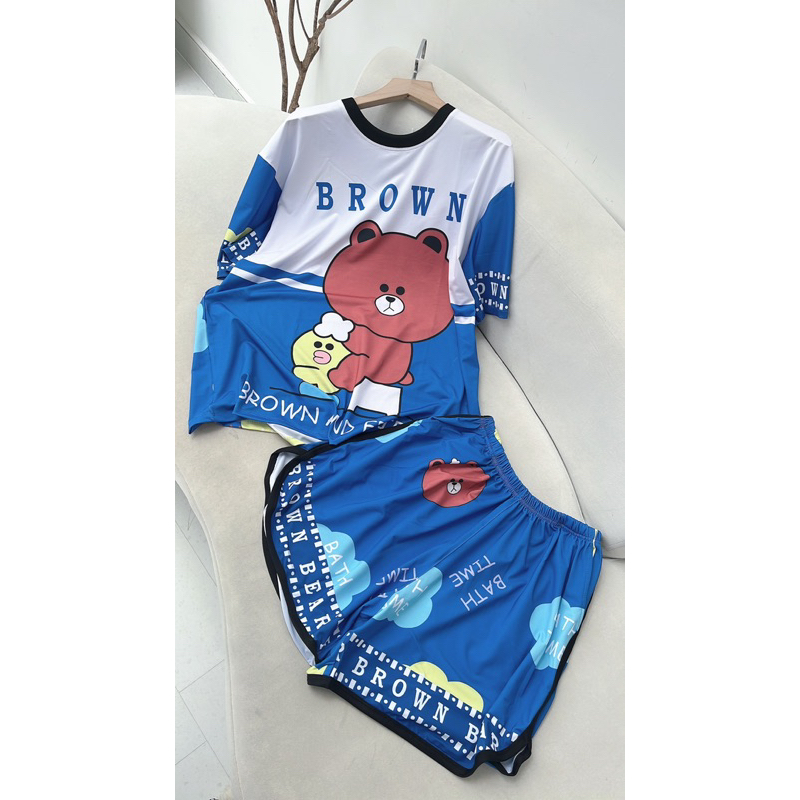 68-80kg Bộ thun lạnh co dãn bốn chiều bigsize 135