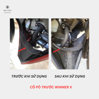 Miếng dán che chắn bùn cổ pô xe