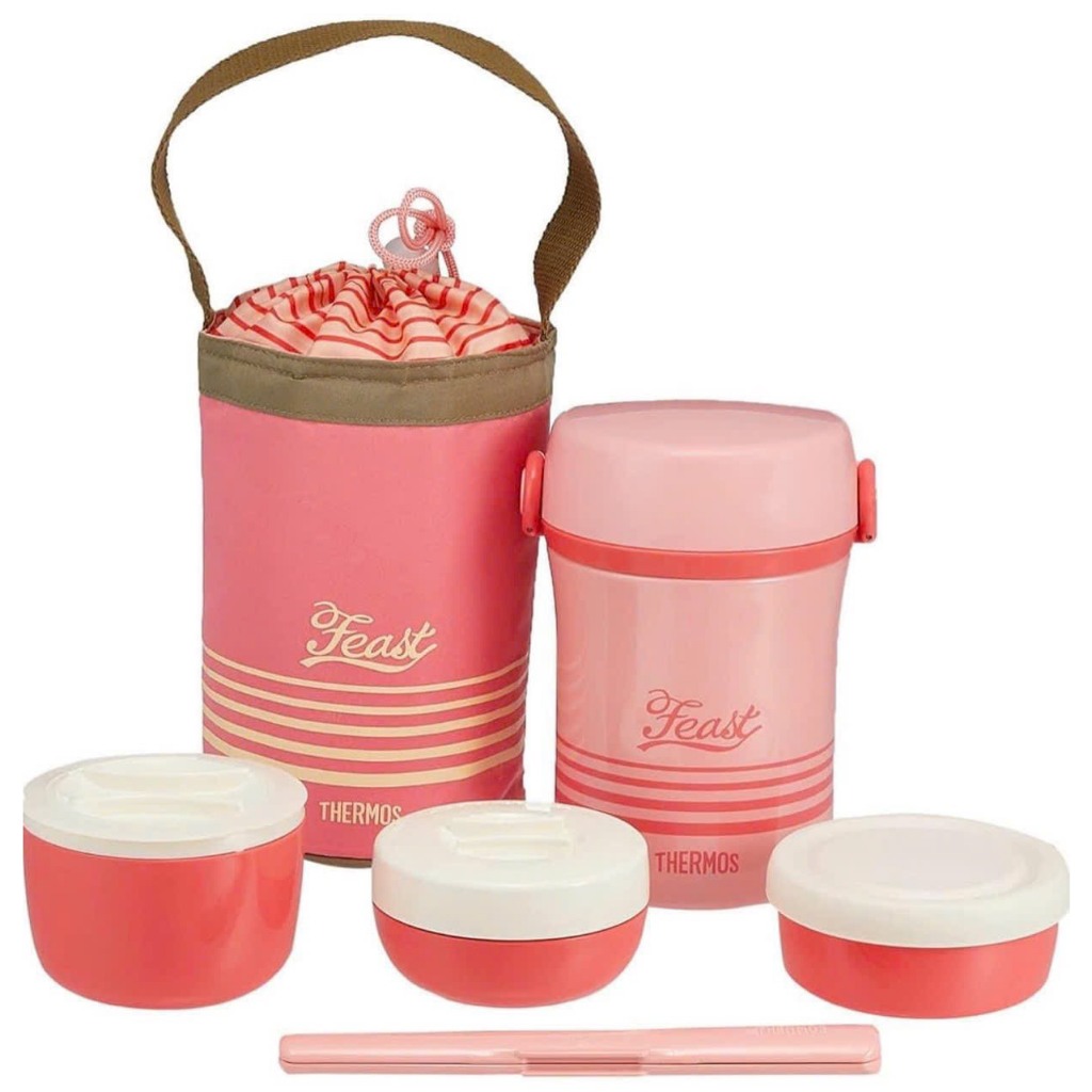 Cặp lồng cơm Thermo màu Hồng