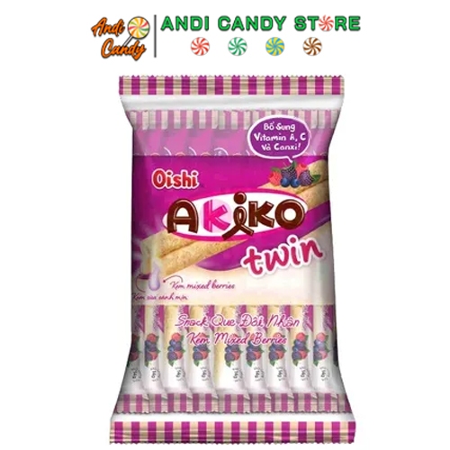 Bánh Snack Que Có Nhân Oishi Akiko