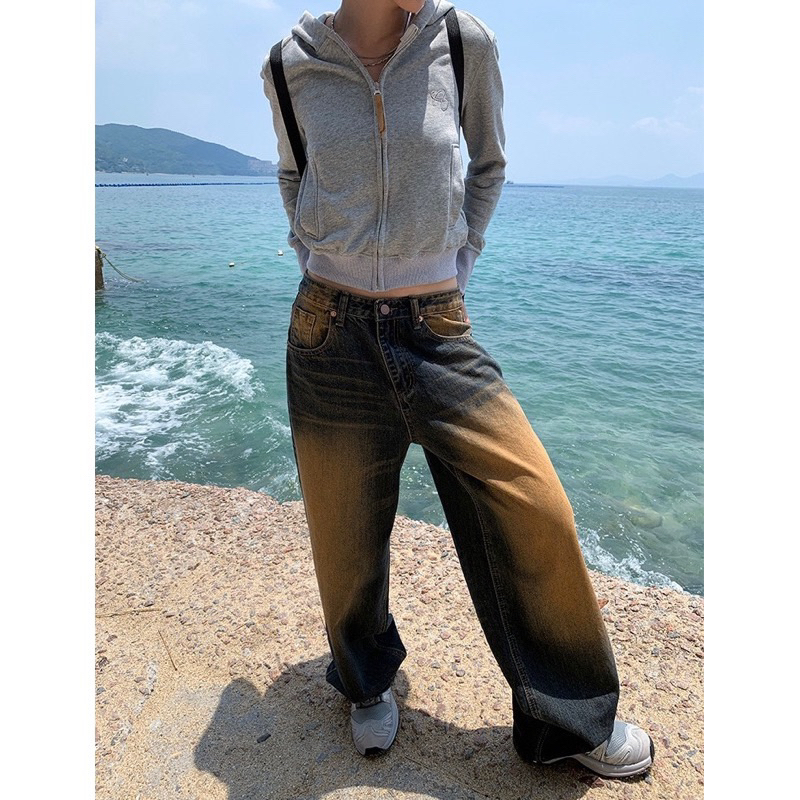 QUẦN JEANS WASH- QUẦN JEANS OCEAN trơn và OCEAN rách