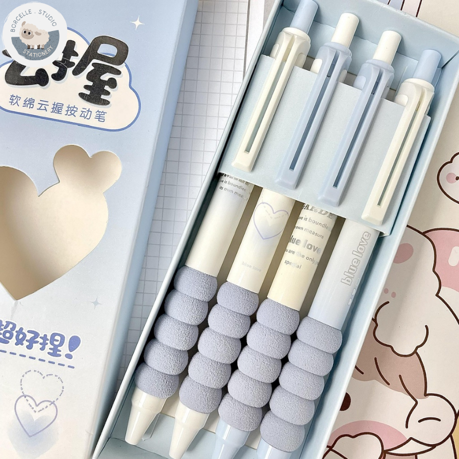 Bút gel inmorning YML-03301B blue love chính hãng dành cho các bạn học sinh