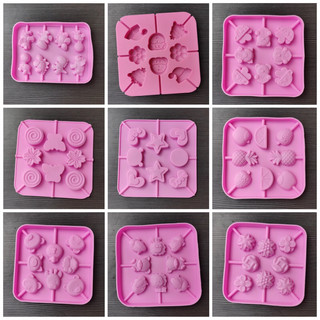 Khuôn làm kẹo mút silicone khuôn cakepop