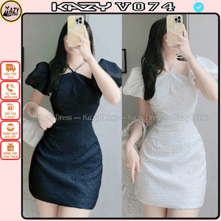 Váy body dự tiệc cổ yếm siêu sang chảnh KAZY DRESS V074