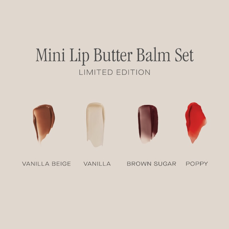 Veeinvenus | Set 4 son dưỡng mini Summer Fridays The Mini Lip Butter Balm Set