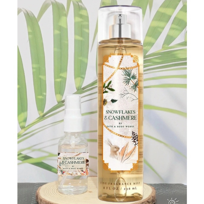 XỊT THƠM SNOWFLAKE CASHMERE BATH AND BODYWORKS