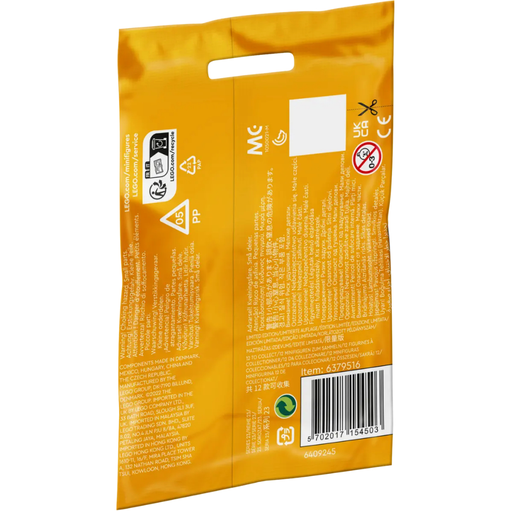 Knight of the yellow castle | LEGO Mini figures series 23