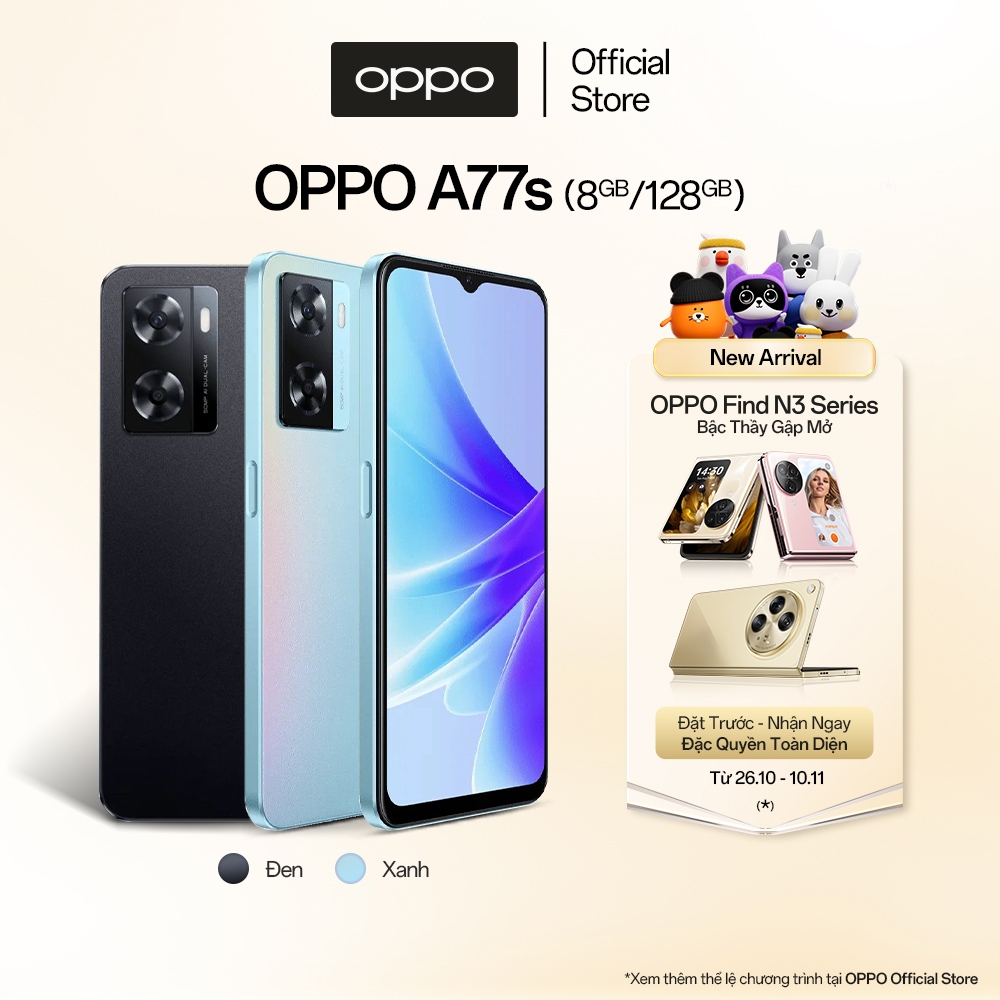 Điện thoại OPPO A77s - Hàng chính hãng