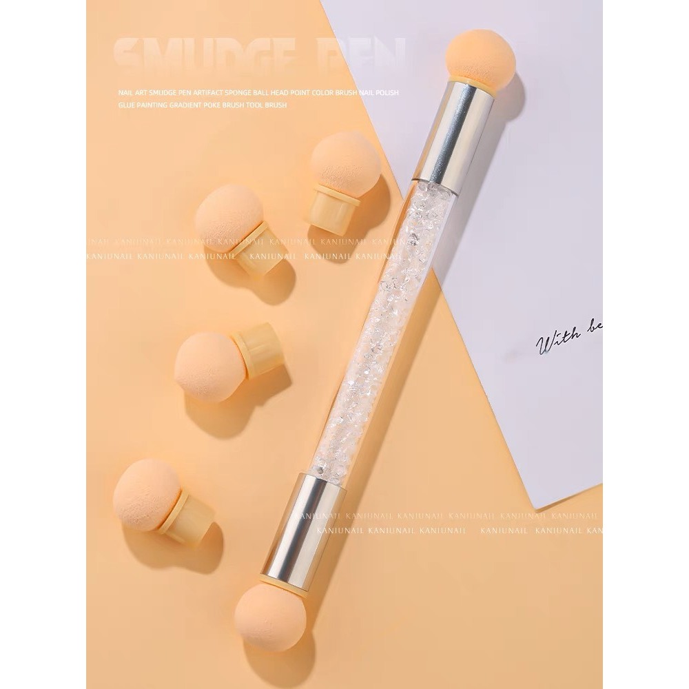 Cọ Mút Dặm Ombre 2 Đầu