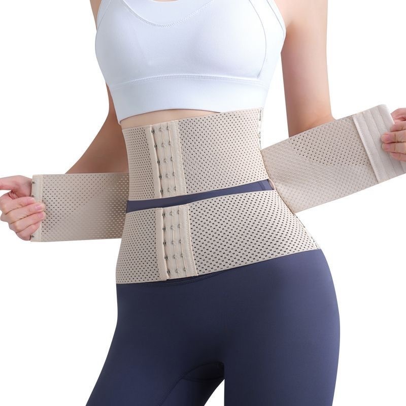 Gen nịt bụng, đai nịt bụng định hình hỗ trợ tập luyện dạng lưới thoáng khí 3 lá
