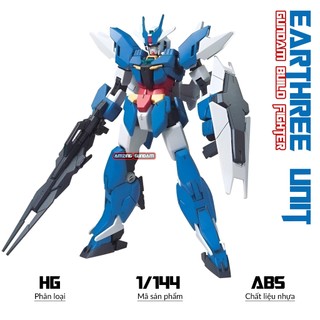 Mô hình Lắp ráp HG Core Gundam & Earthree Unit, 1/144 Gunpla, Mô hình nhựa, Đồ chơi xếp hình sưu tập