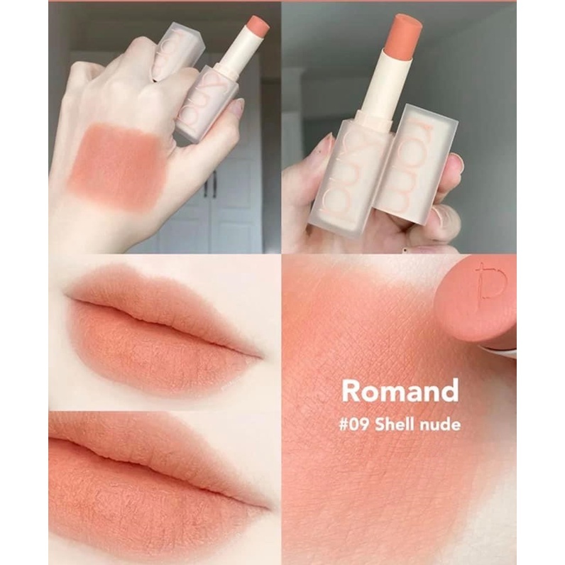 Combo Son Romand Juicy Lasting Tint + Romand Zero Matte Lipstick