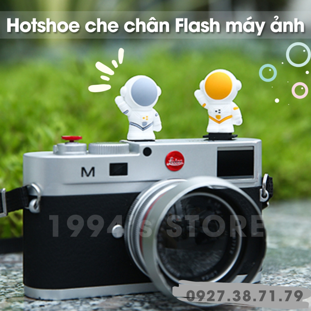 FREESHIP Hotshoe Cute hoạt hình - Nắp bảo vệ che chân đèn Flash siêu xinh siêu độc - Hotshoe cao su dễ thương - Kute