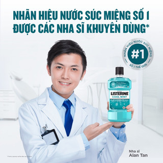 Nứơc  súc miệng Listerine 750ML
