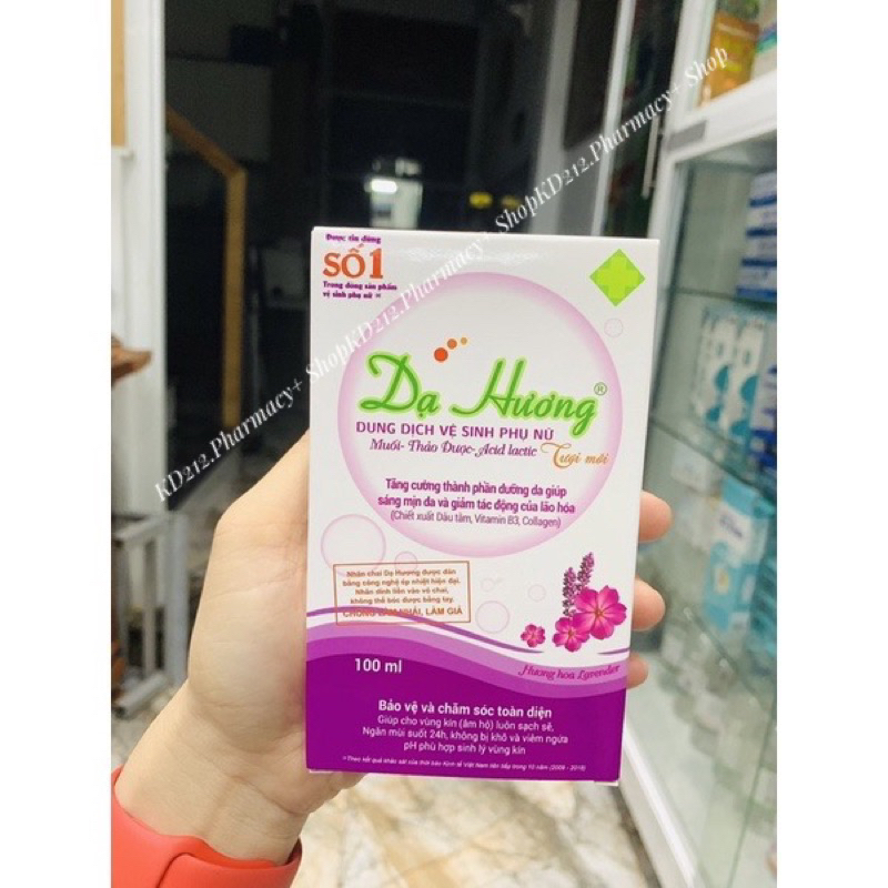 Dung Dịch Vệ Sinh PhụNữ Dạ Hương Lavender Không Vòi
