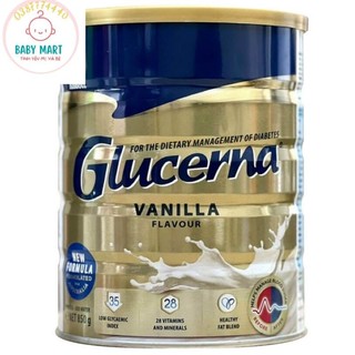 Sữa tiểu đường glucerna mẫu mới 850g