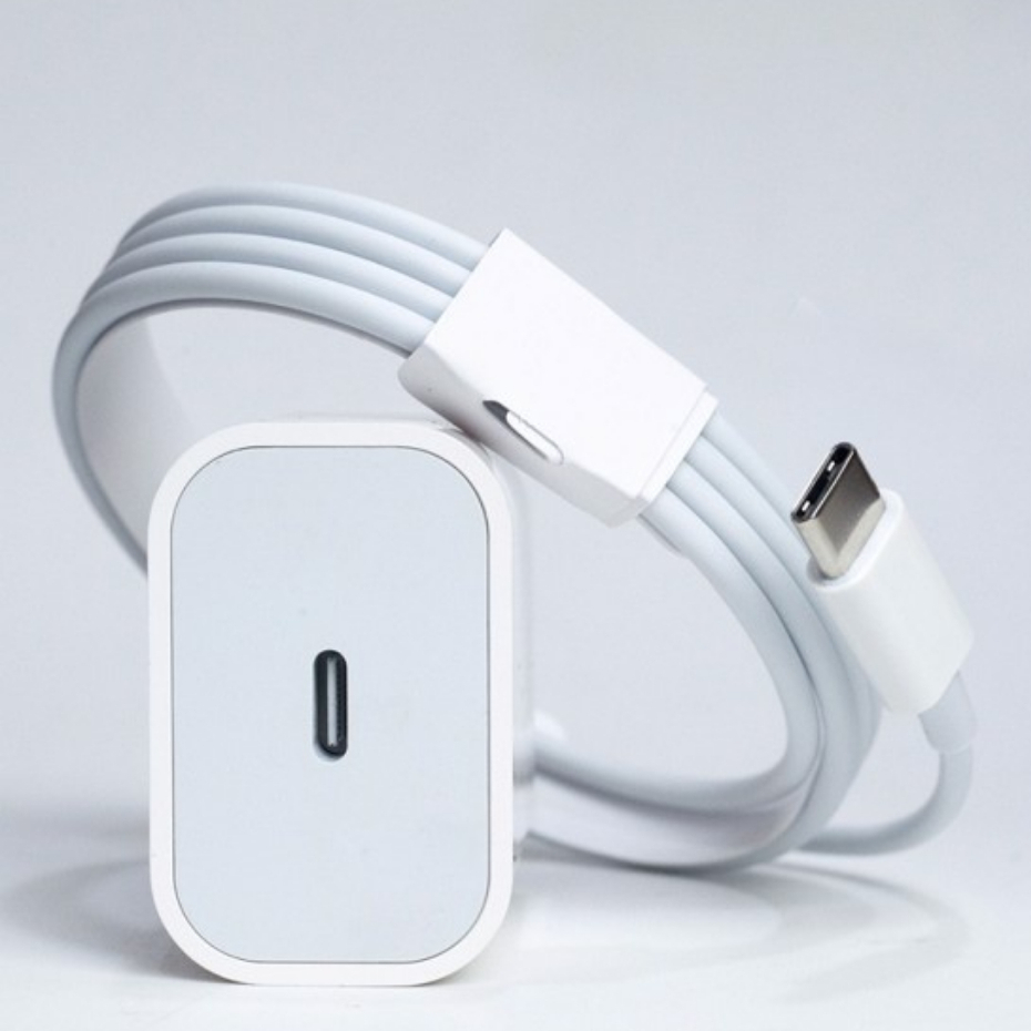 Bộ sạc nhanh PD 20W  cho 7 8 8plus X XsMax 11 11 ProMax 12 12 ProMax 13 13 ProMax 14 Plus ProMax