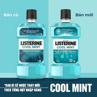 Nứơc  súc miệng Listerine 750ML
