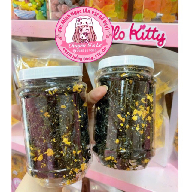 RONG BIỂN GIÒN TỎI 100G