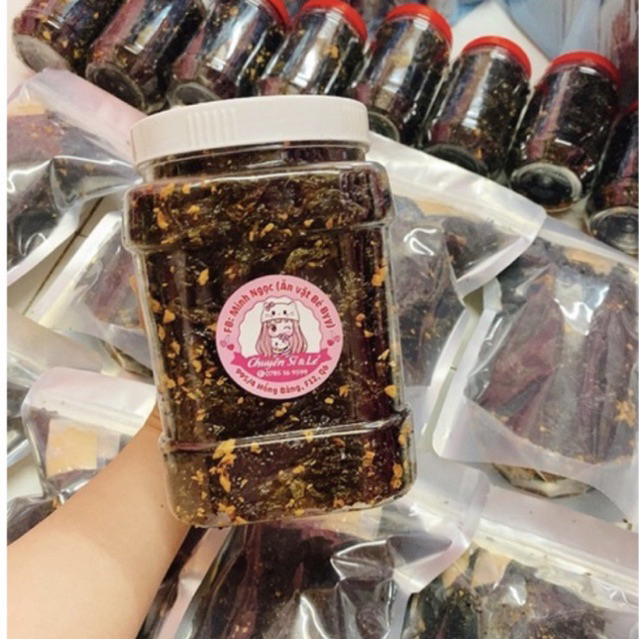 Rong Biển Nhà Làm Giòn Lắc Tỏi Phi Hủ Lớn