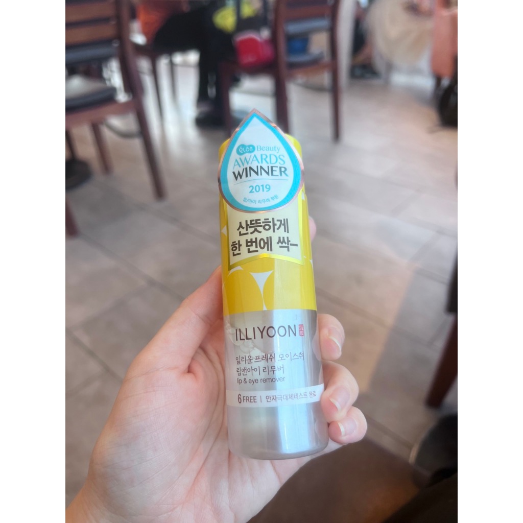 Dầu tẩy trang mắt môi Illiyoon Fresh Moisture Lip & Eye Remover 100ml