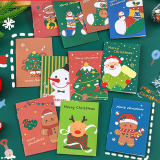 Sổ Mini Cầm Tay Hoạt Hình Quà Tặng Giáng Sinh Noel