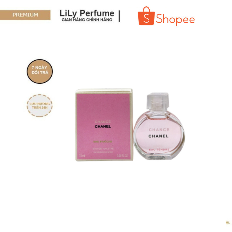 Nước Hoa Chanel Chance Eau Tendre  7,5ml (hồng)
