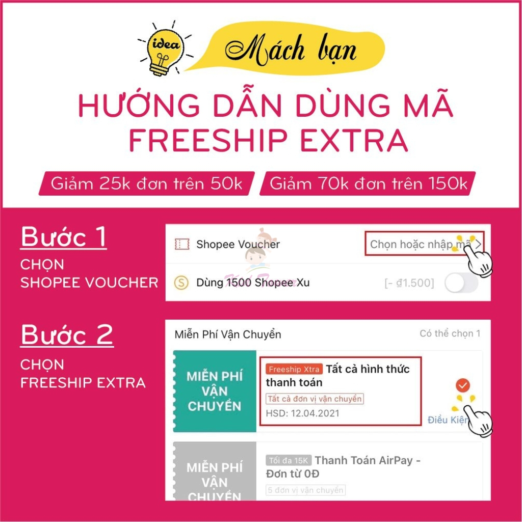 Búa đồ chơi, búa hơi 2 đầu gõ kêu bíp bíp, giáo cụ dạy học cho bé