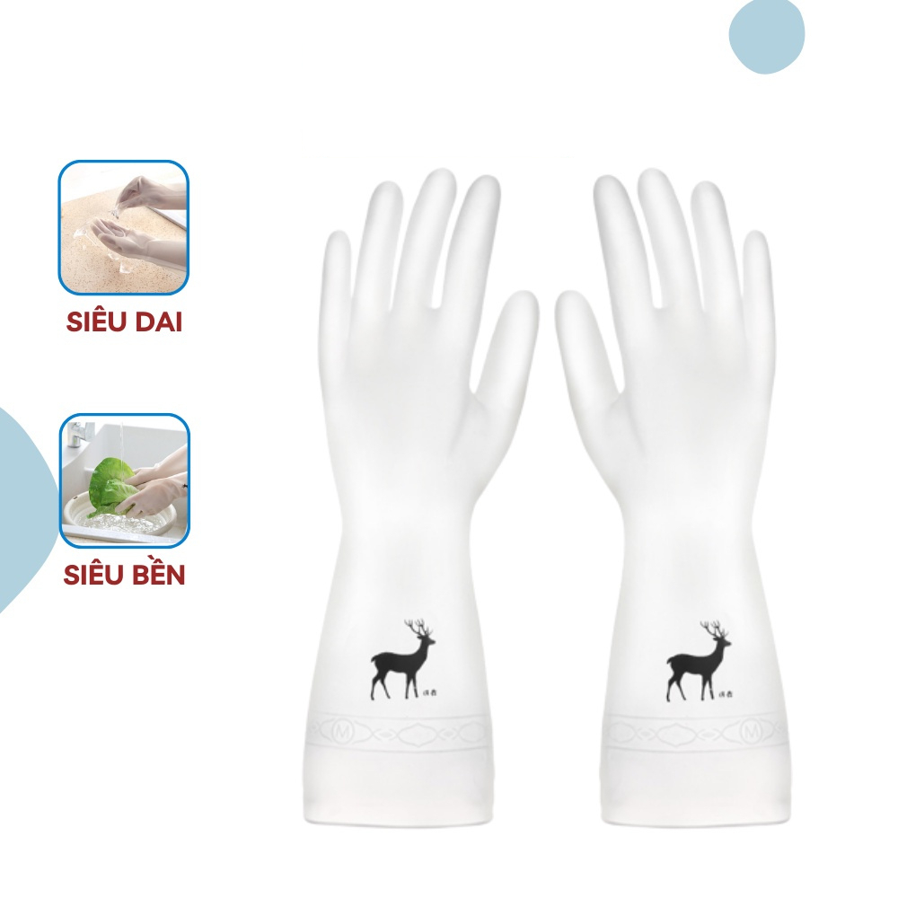 🔥FREESHIP🔥Găng tay cao su, găng tay hươu siêu dai, bền, mềm dễ cử động