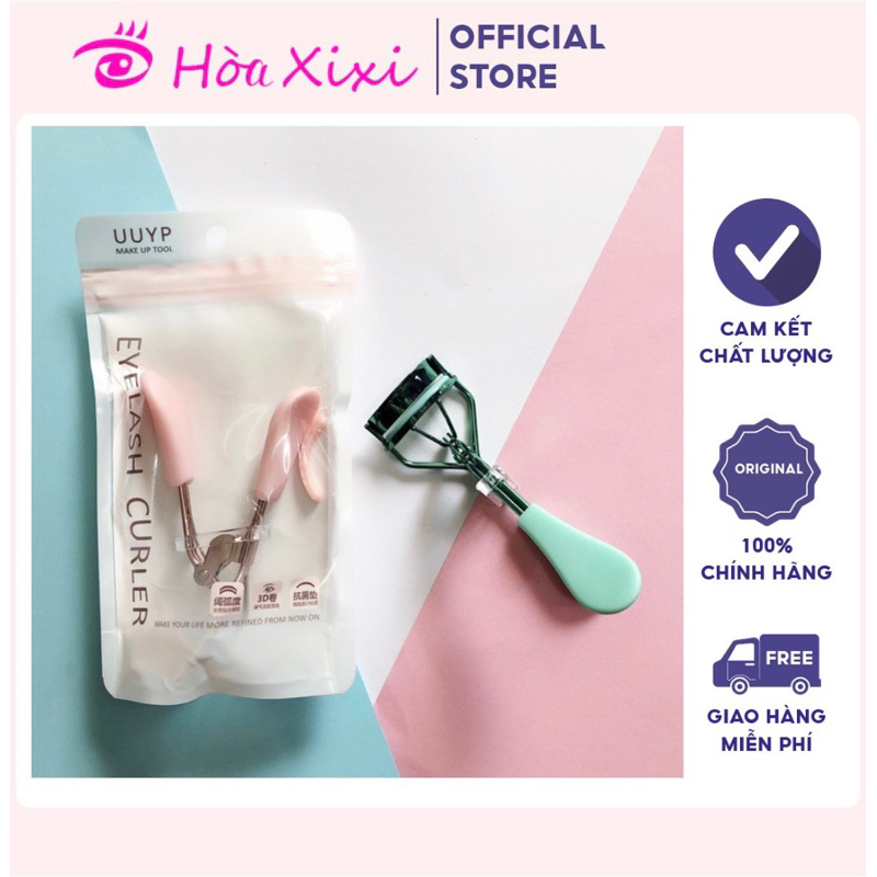 Kẹp Bấm Mi Cán Nhựa UUYP Eyelash Curler