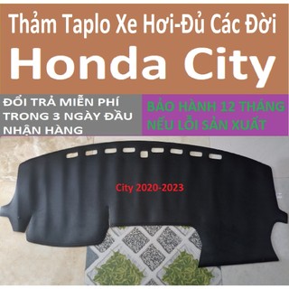 Thảm lót mặt taplo honda city 2015-2023,chống nóng bảo vệ bề mặt taplo xe hơi ô tô hàng 3 lớp