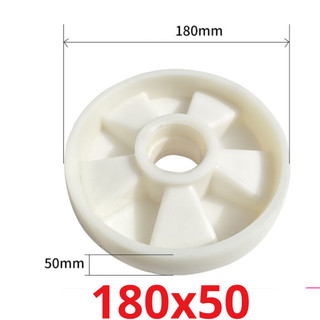 Bánh xe nâng tay Nylon180X50, bánh lớn xe nâng tay