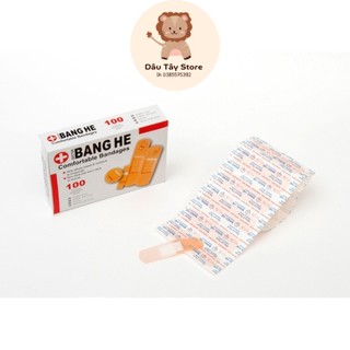 Hộp 100 băng gạc y tế tiệt trùng aid first t8, băng cá nhân