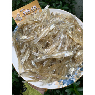 1kg khô cá cơm rời con lớn tẩm vị (làm sạch bụng, cắt đầu)